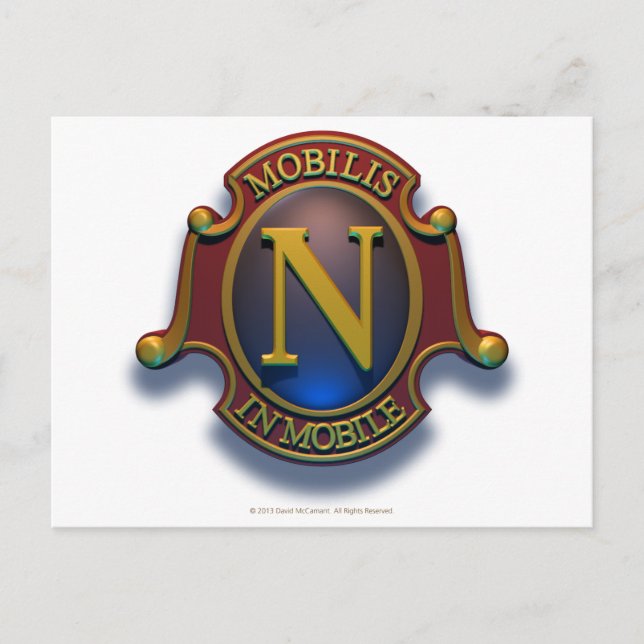 Nautilus N Shield by David McCamant Postcard (Front)