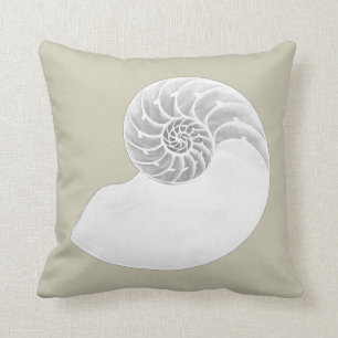 Nautilus Shell Cushion
