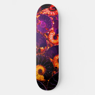 Nautilus shell design skateboard