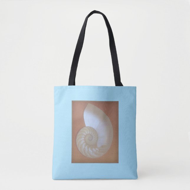 Nautilus Shell II Tote Bag (Front)