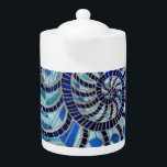 Nautilus Shell mosaic art<br><div class="desc">Nautilus Shell mosaic art</div>