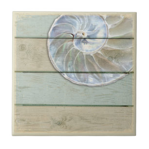 Nautilus Shell Tile