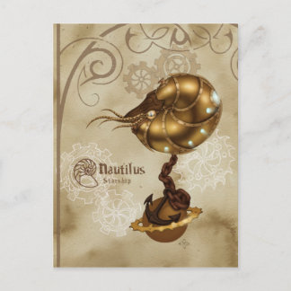 Nautilus starship postcard