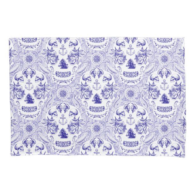 NautiSkull Pillowcase (Front)