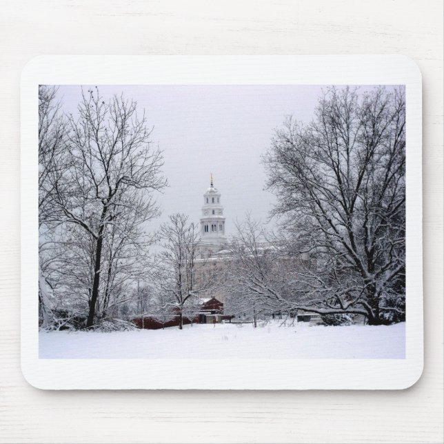 NAUVOO TEMPLE: A New and Glorious Morn Mouse Mat (Front)