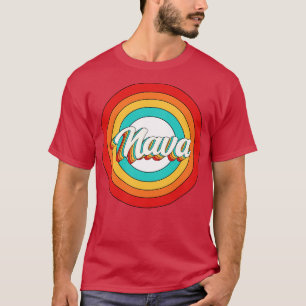 Nava Name Shirt Vintage Nava Circle
