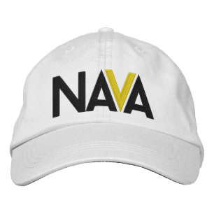 NAVA White Embroidered Hat