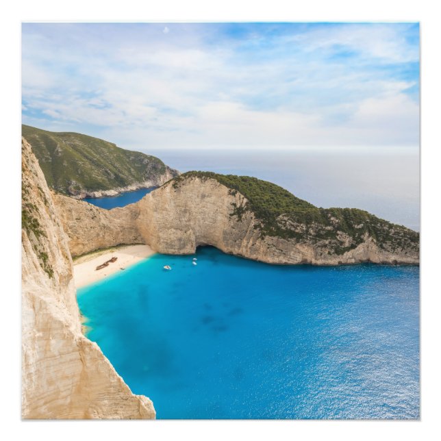 Navagio Beach Greece Photo Print – Shipwreck Beach (Front)