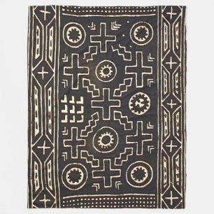 NAVAJO 1800s SADDLE BLANKET REPRINT FLEECE BLANKET