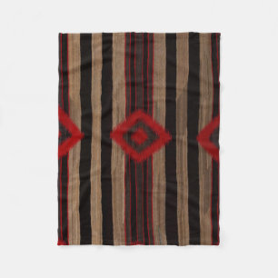 NAVAJO 1890's HORSE SADDLE BLANKET FLEECE REPRINT