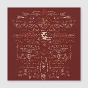 Navajo Aztec: Ethnic Doodle Pattern.