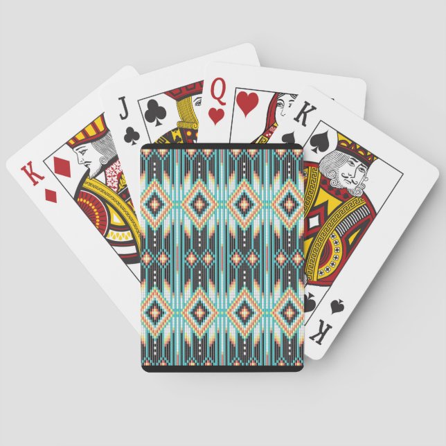 Navajo Bead Playing Cards (Back)