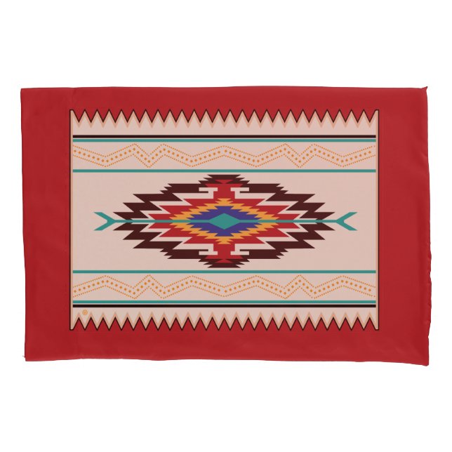 Navajo Blanket Design Pillowcase (Front)