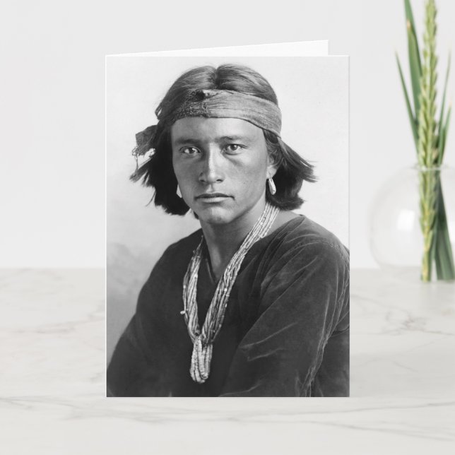 Navajo Boy Card (Front)