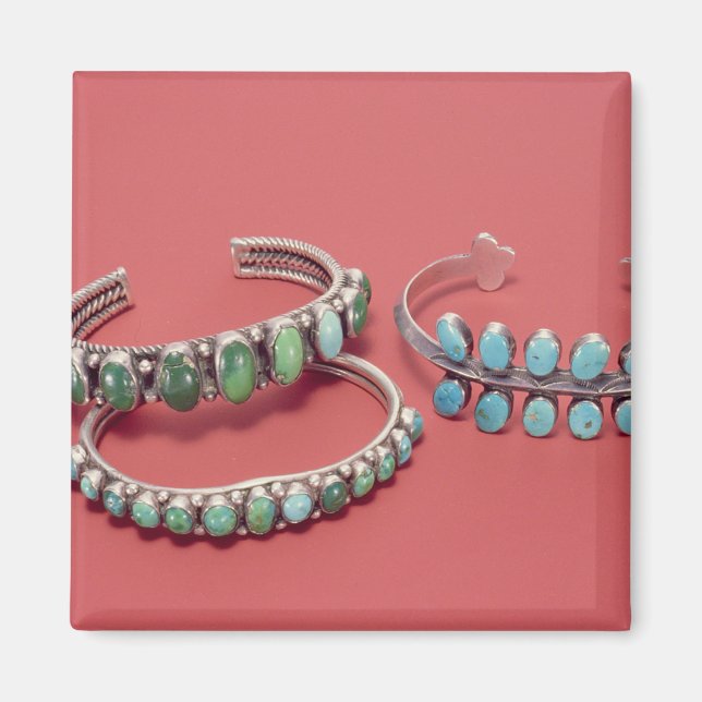 Navajo bracelets magnet (Front)