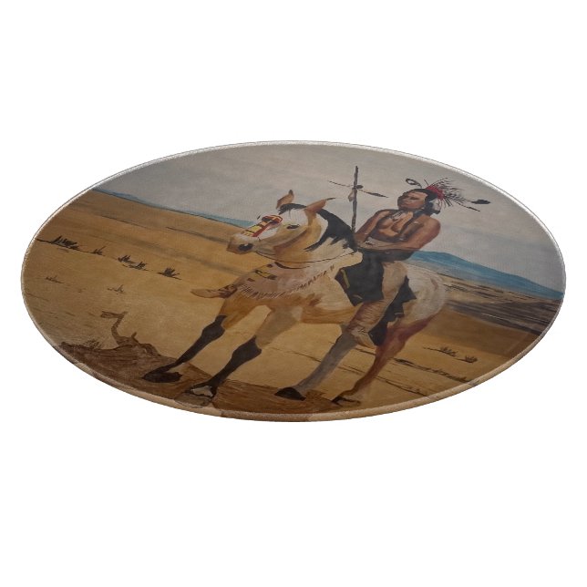 Navajo, by Gary Poling Cutting Board (Corner)