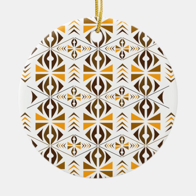 Navajo Ceramic Tree Decoration (Front)