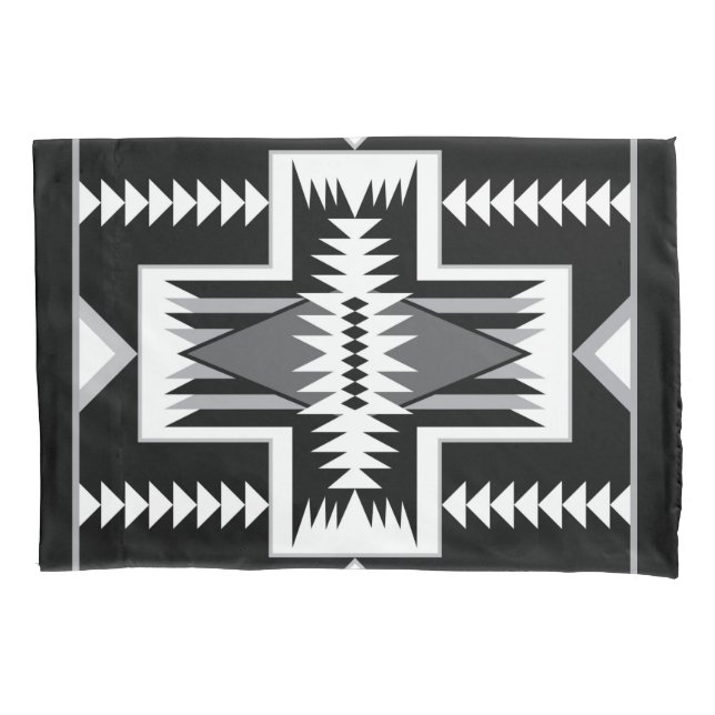 Navajo Design - 3 Ceramic Tile Pillowcase (Front)