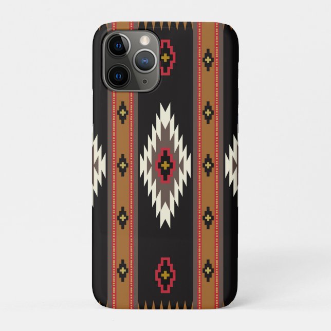 Navajo Design 7 Bandanna Case-Mate iPhone Case (Back)