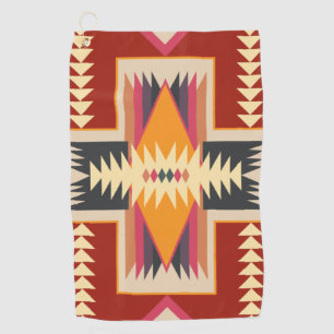 Navajo Design-8 Golf Towel