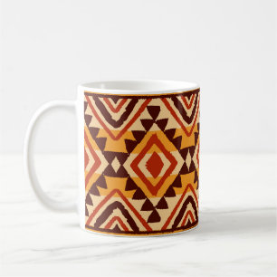 Navajo Ethnic Ornament: Vintage Seamless Coffee Mug