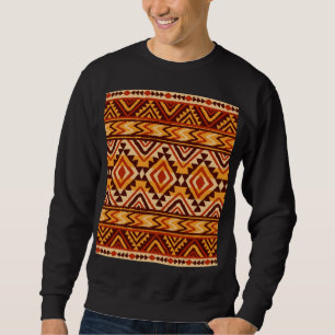 Navajo Ethnic Ornament: Vintage Seamless Sweatshirt