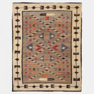 NAVAJO HORSE SADDLE BLANKET PRINT FROM  1900