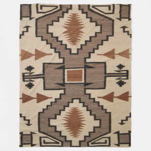 NAVAJO INDIAN (Simulated) Fleece Blankets