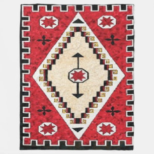 NAVAJO INDIANated) Fleece Blankets