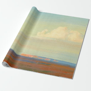 Navajo Land, Southwest of Chinle by Maynard Dixon Wrapping Paper