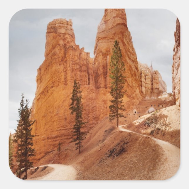 Navajo Loop Trail, Bryce Canyon Square Sticker (Front)