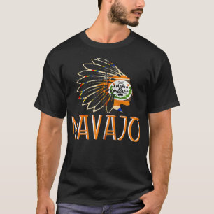 NAVAJO NATION FLAG  Indigenous  Native American He T-Shirt