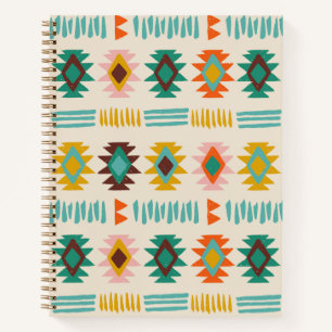 Navajo Native American Pattern Notebook