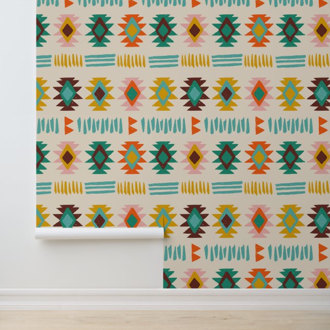 Navajo Native American Pattern Wallpaper (Application)