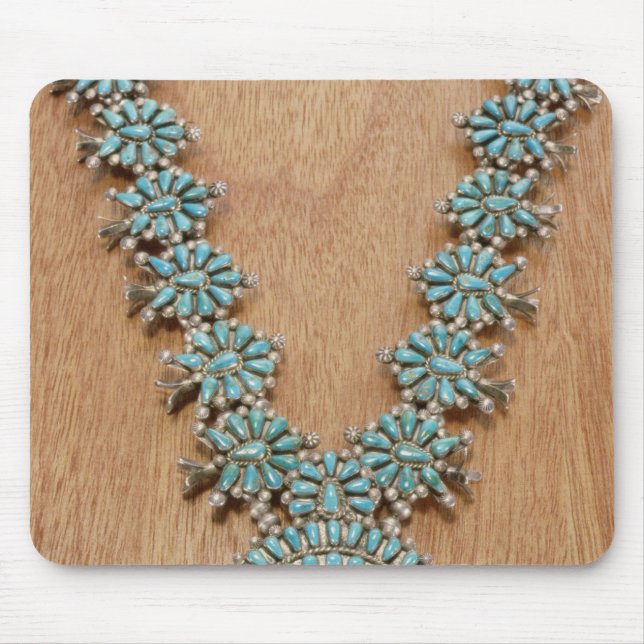 Navajo necklace mouse mat (Front)