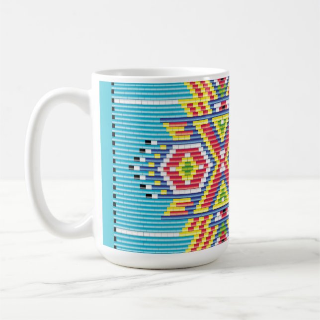 Navajo Pattern  Coffee Mug (Left)