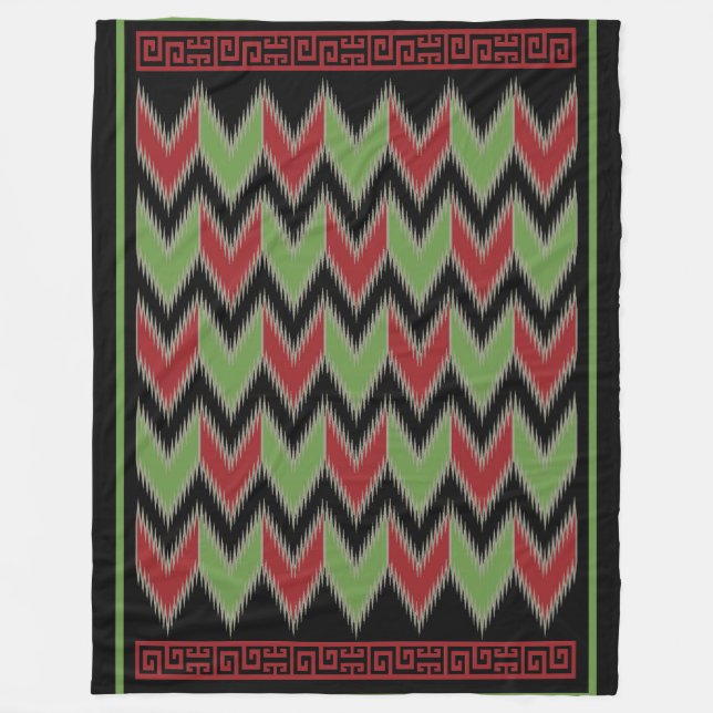 Navajo Pattern Design-11 Blanket (Front)
