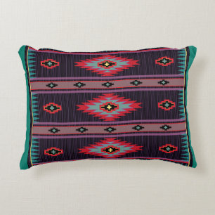 Navajo Pattern Design Seven B Decorative Cushion