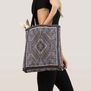 Navajo Pattern Tote Bag