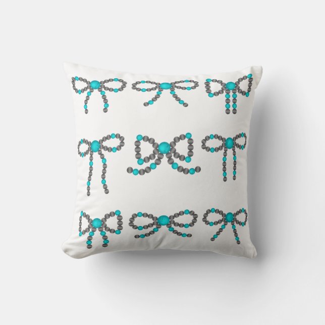 Navajo Pearl Bow Pillow (Front)