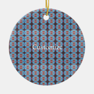 Navajo red rocks Thunder_Cove Ceramic Tree Decoration