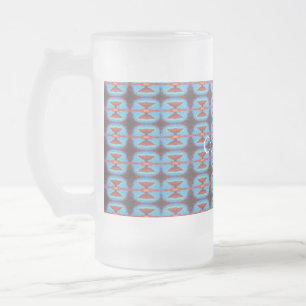Navajo red rocks Thunder_Cove Frosted Glass Beer Mug