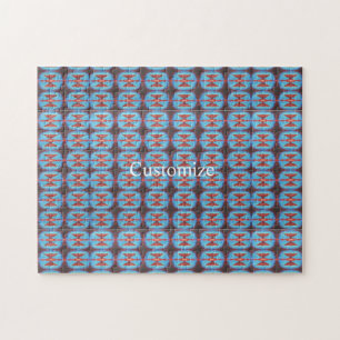 Navajo red rocks Thunder_Cove  Jigsaw Puzzle