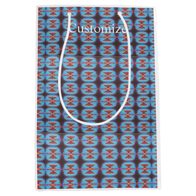 Navajo red rocks Thunder_Cove  Medium Gift Bag (Front)