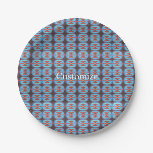 Navajo red rocks Thunder_Cove Paper Plate