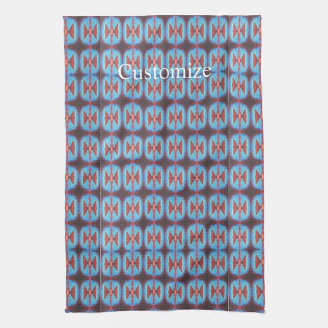 Navajo red rocks Thunder_Cove  Tea Towel (Vertical)