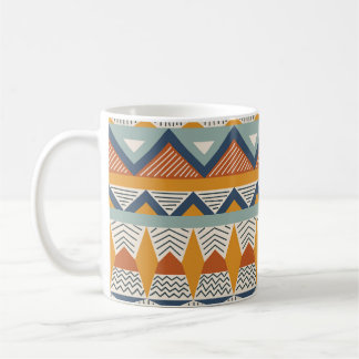 Navajo Style Seamless Pattern Design Coffee Mug