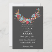Navajo traditional wedding invitations