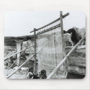 Navajo weavers, c.1914 mouse mat