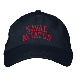 Naval Aviator Embroidered Hat